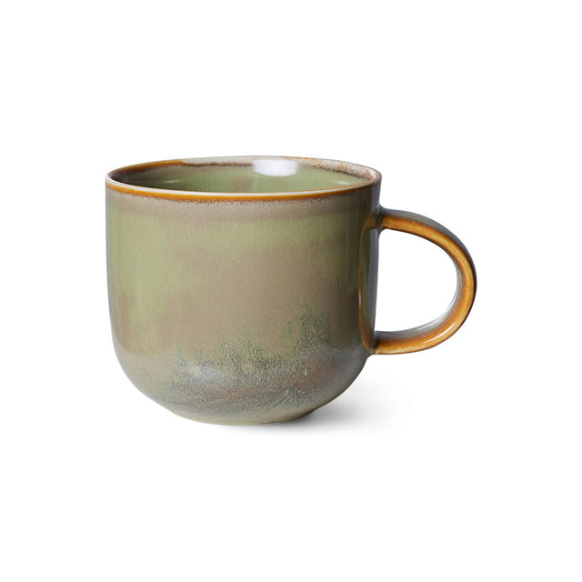HKliving Chef ceramics: mug moss green