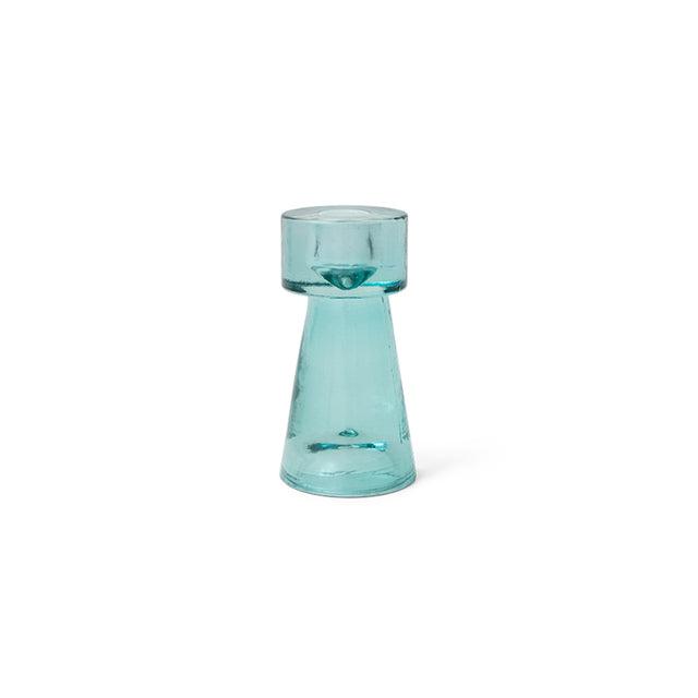 HKliving 燭台｜Arte candle holder small, ice blue