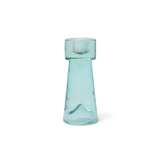 HKliving 燭台｜Arte candle holder medium, ice blue