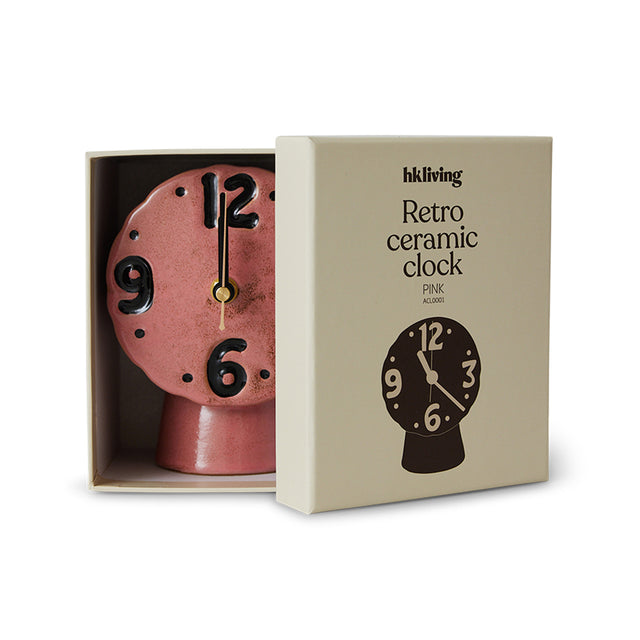 HKliving 時鐘｜Retro ceramic clock