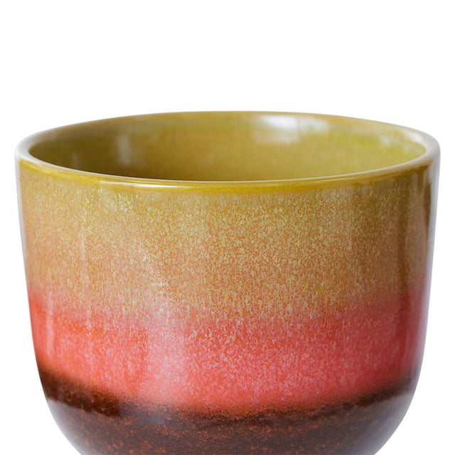 HKliving 花器｜Retro flower pot lime green