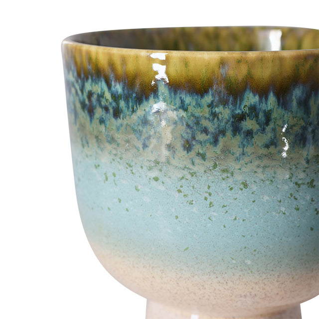 HKliving 花器｜Retro flower pot lagoon
