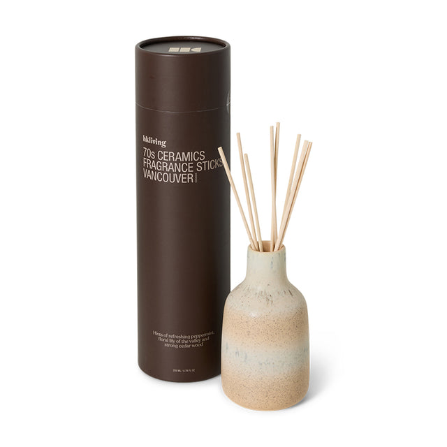 HKliving 香氛｜70s ceramics: fragrance sticks, Vancouver