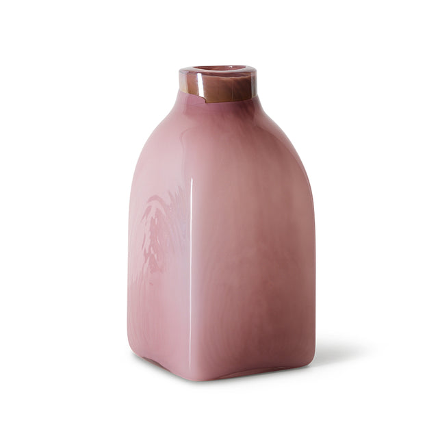 HKLIVING-Atelier glass vase large, pink