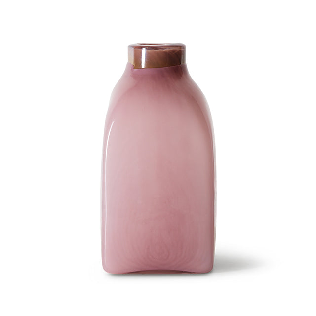 HKLIVING-Atelier glass vase large, pink