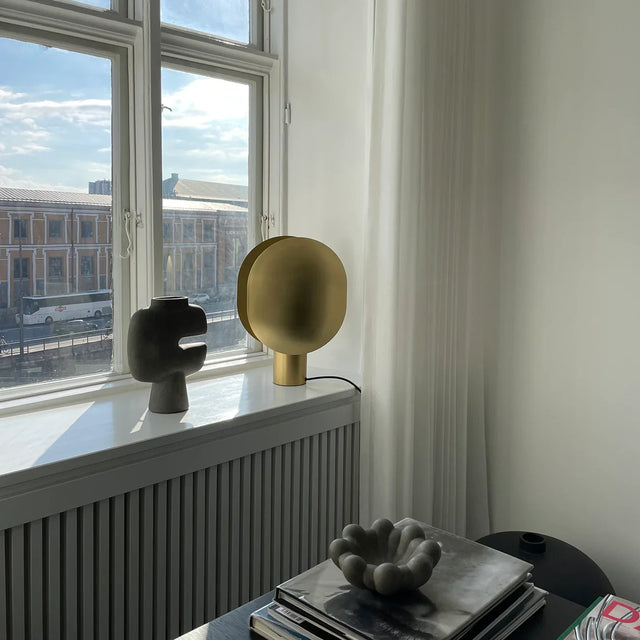 【現貨】101 Copenhagen-綻放陶盤,迷你 - 深灰色