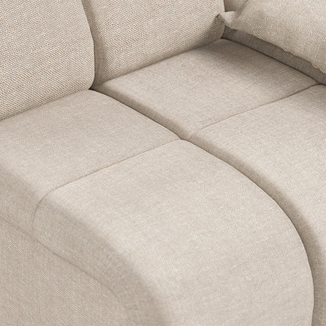 HKliving Wave 模組沙發｜Wave couch: element right low arm