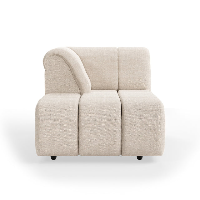 HKliving Wave 模組沙發｜Wave couch: element left divan