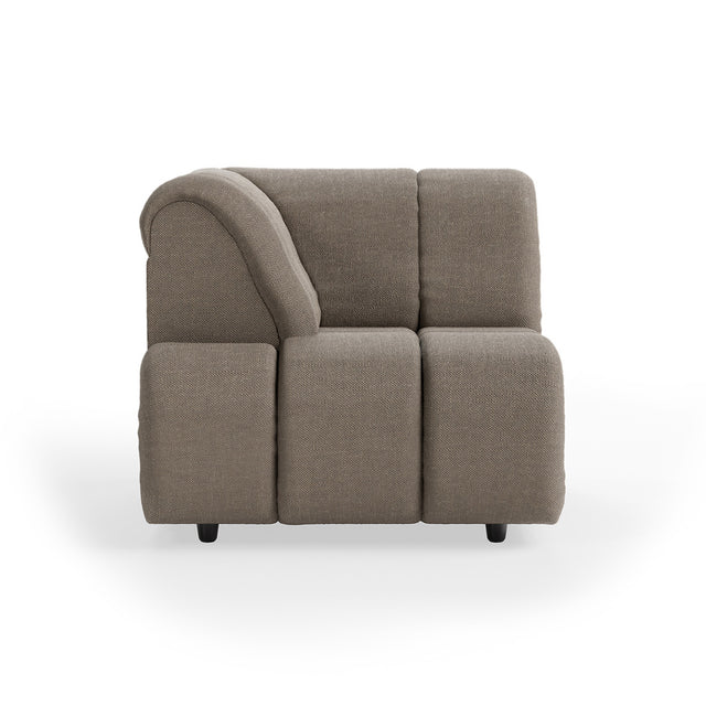 HKliving Wave 模組沙發｜Wave couch: element left high arm