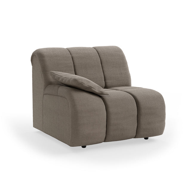 HKliving Wave 模組沙發｜Wave couch: element left low arm