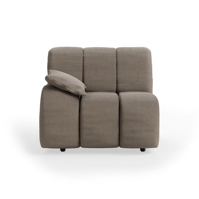 HKliving Wave 模組沙發｜Wave couch: element left low arm