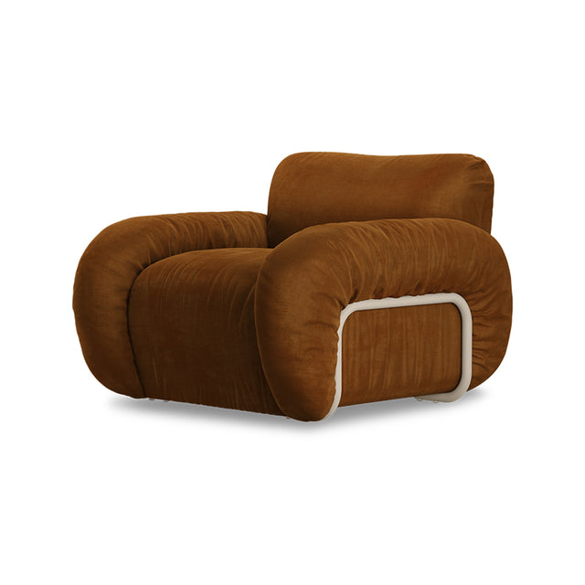 HKliving 扶手椅｜Arc lounge fauteuil, frame sand