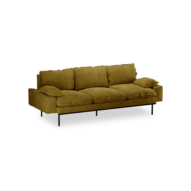 HKliving Retro 沙發｜Retro sofa: 3-seats