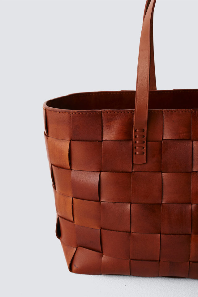DRAGON DIFFUSION-8151 JAPAN TOTE (FLAT LEATHR HANDLES)