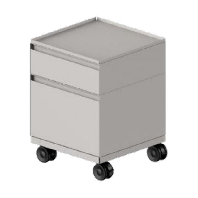 Rareraw-ECKE Trolley 二層組合 (Drawer M×1 + Drawer S×1) Mist Grey 霧灰