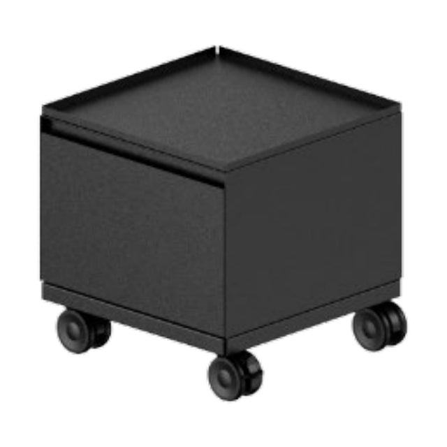 Rareraw-ECKE Trolley 一層組合 (Drawer M×1) Texture Black 紋理黑