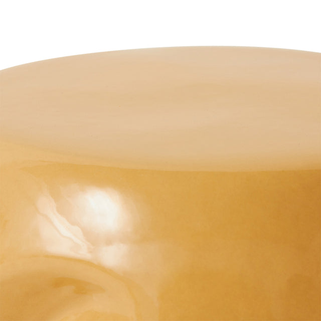 HKliving 邊桌｜Currents ceramic side table sand