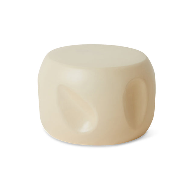 HKliving 邊桌｜Currents ceramic side table shell