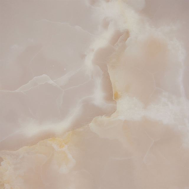HKliving 邊桌｜Pink onyx block table