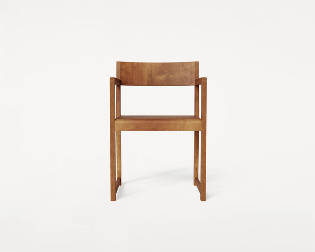 FRAMA-Armrest Chair 01 扶手椅 FRAMA-Chair-01-Armrest-Warm Brown-Packshot-02.tif