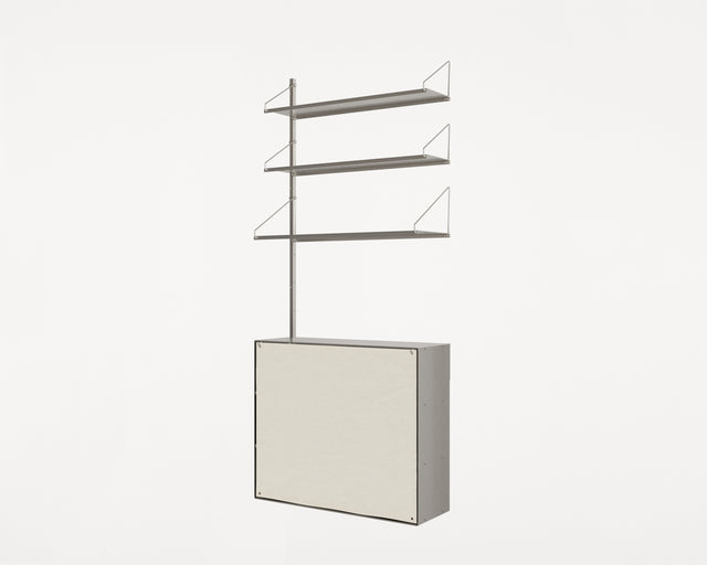 FRAMA-Shelf Library Canvas Cabinet Section 櫃 Frama-Shelf-Library-H1852-Cabinet-Steel-Add-on-Packshot-2.tif