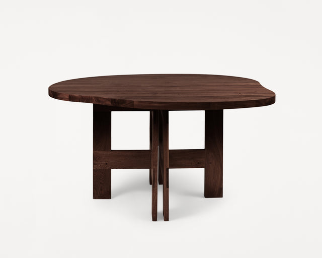 FRAMA-Farmhouse Trestle Table 桌腳組 FRAMA FARMHOUSE DARK TRESTLE TABLE POND PACKSHOT 2.tif