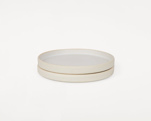 FRAMA-Otto Ceramic Plate Set of Two 餐盤 FRAMA Otto Stoneware Plate S Natural Packshot 2.tif