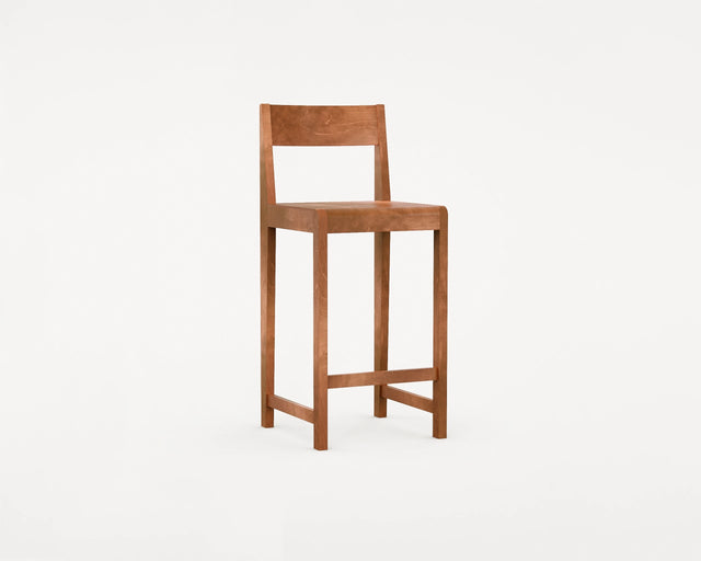 FRAMA-Bar Chair 01 吧台椅 FRAMA-Bar-Chair-01-H65-Warm-Brown-Packshot-01.tif
