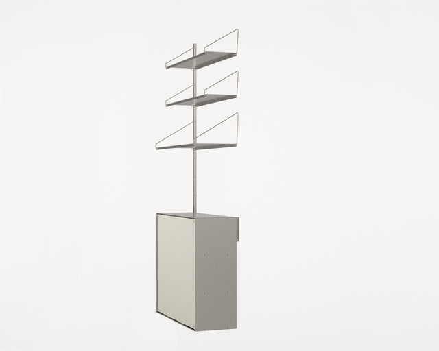 FRAMA-Shelf Library Canvas Cabinet Section 櫃 Frama-Shelf-Library-H1852-Cabinet-Steel-Add-on-Packshot-4.tif