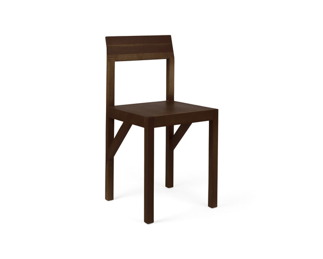 FRAMA-Bracket Chair 單椅 FRAMA Bracket Chair Dark Pine Packshot 1_2.tif