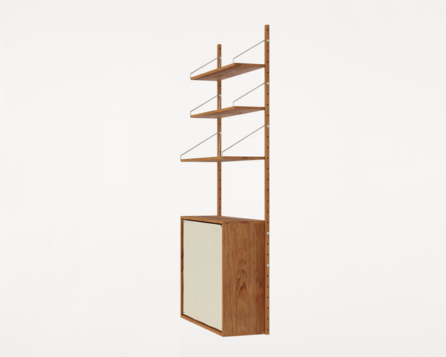 FRAMA-Library Rail 層架軌道 Frama-Shelf-Library-H1852-Cabinet-M-Section-Natural-Canvas-Packshot-4.tif