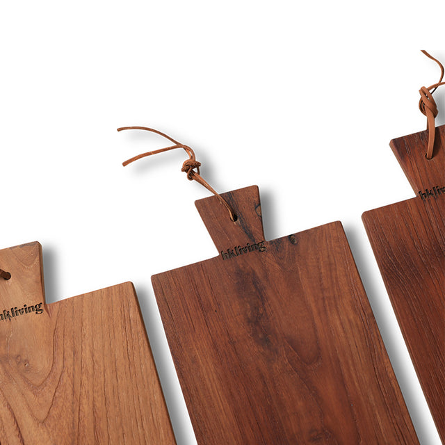 HKliving 麵包砧板｜Bread board teak (set of 3)