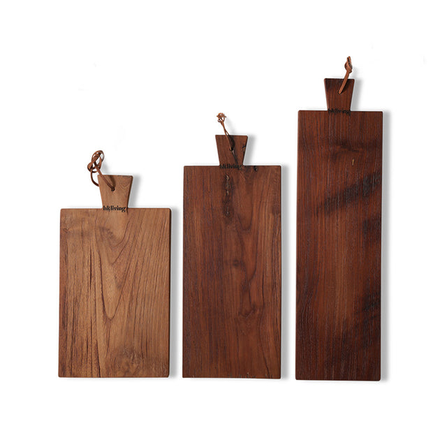 HKliving 麵包砧板｜Bread board teak (set of 3)