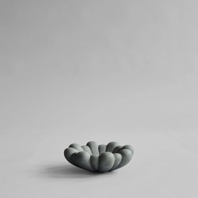 【現貨】101 Copenhagen-綻放陶盤,中 - 深灰色
