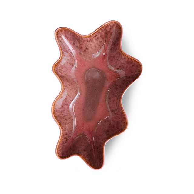 HKliving Shell serving bowl coral 單色