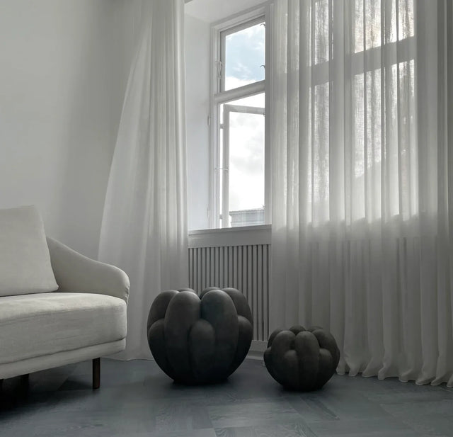 101 Copenhagen-綻放花瓶,小 - 深灰色