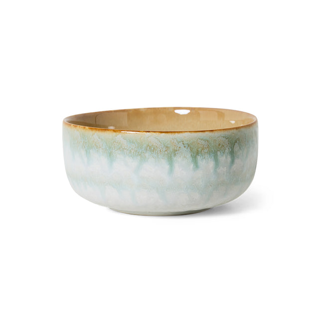 HKliving 70s ceramics: dessert bowl petal