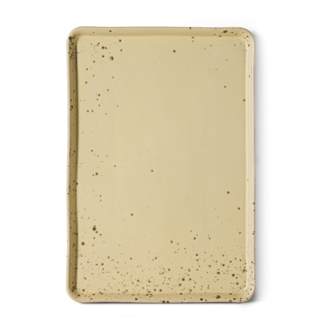 HKliving 70s ceramics: large tray grit