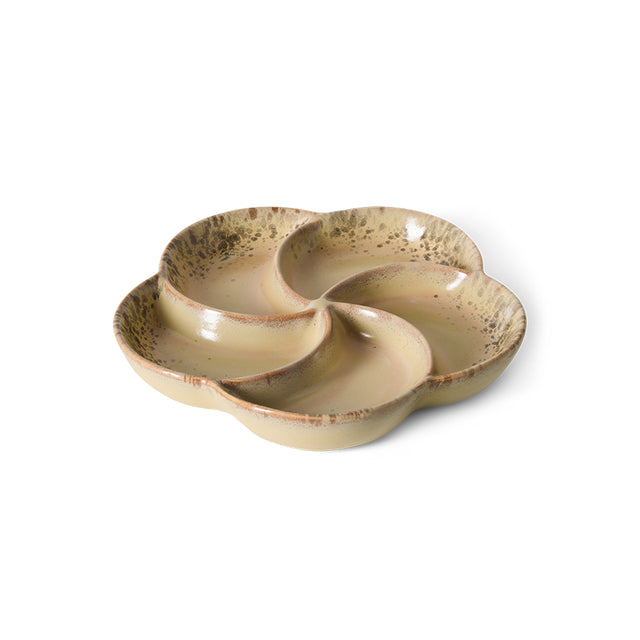 HKliving 70年代陶瓷 点心盘 (70s ceramics: snack tray)