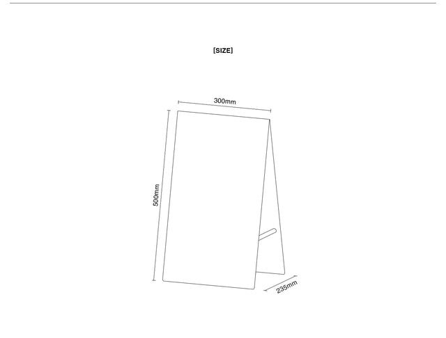 Rareraw-Sign Stand S (A Type) 立牌架