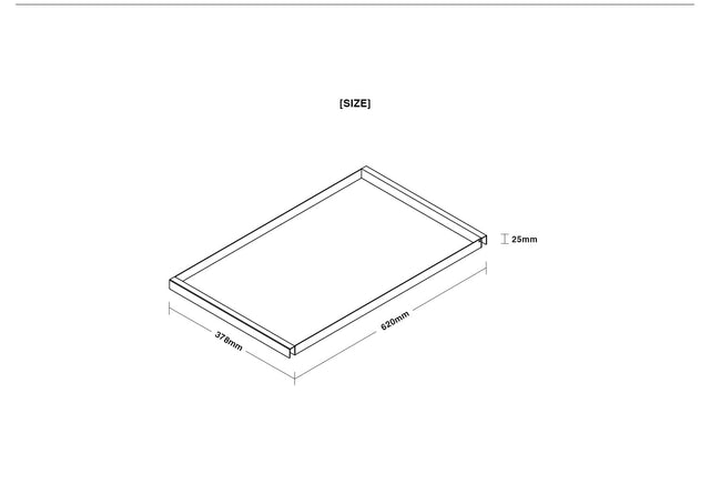Rareraw-RRW TROLLEY TRAY