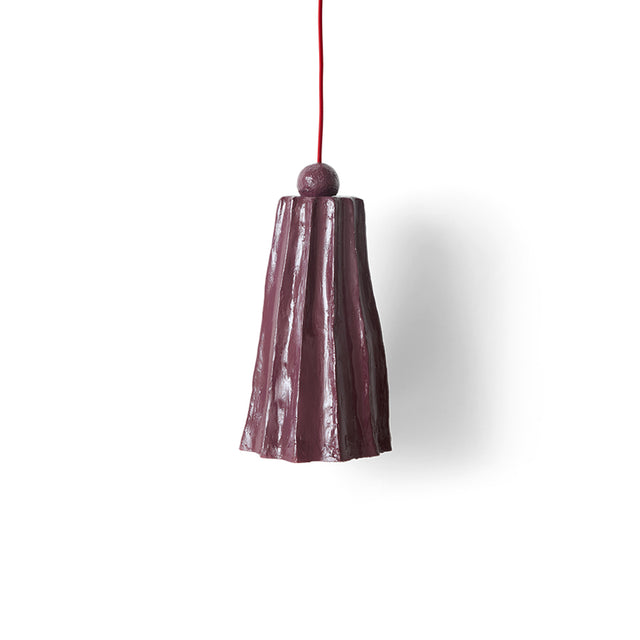 HKliving 吊燈｜Flow pendant lamp, burgundy