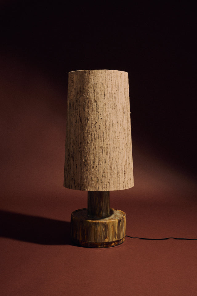 HKliving 落地燈｜Ceramic lamp base, reactive green