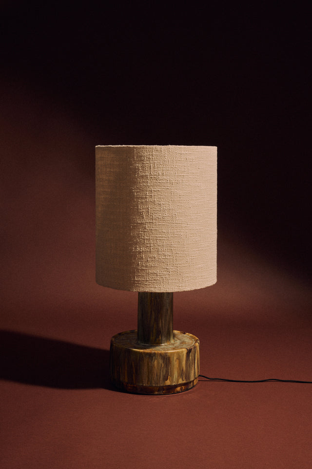 HKliving 落地燈｜Ceramic lamp base, reactive green