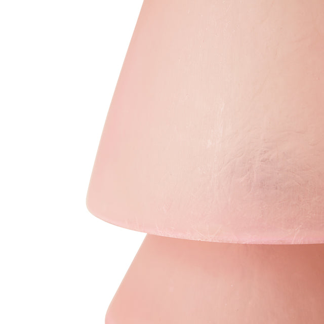HKliving-Đèn bàn sợi thủy tinh｜pink