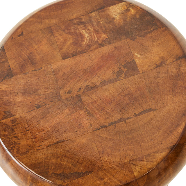 HKliving 凳｜Wooden stool chestnut