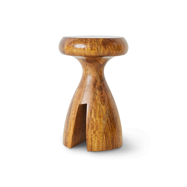 HKliving 凳｜Wooden stool chestnut