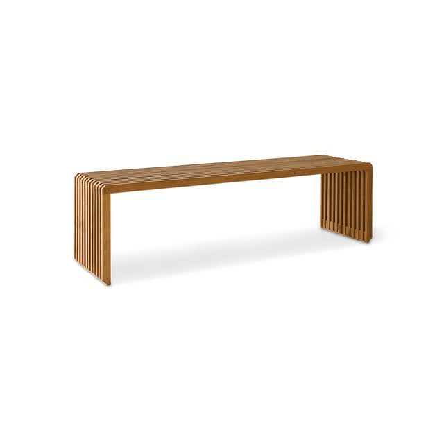 HKliving 長凳｜Slatted bench teak, 160x43cm