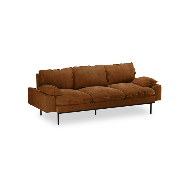 HKliving Retro 沙發｜Retro sofa: 3-seats