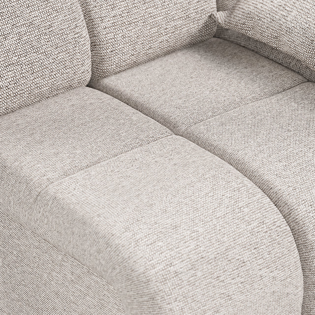 HKliving Wave 模組沙發｜Wave couch: element right low arm